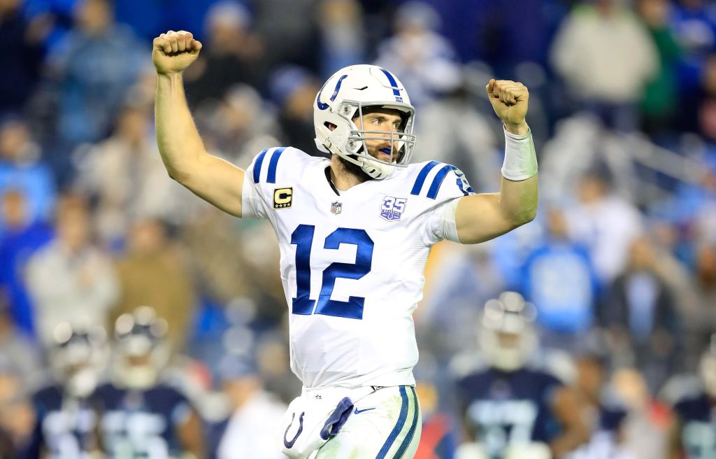 Andrew Luck is playing his best, and has the best team around him