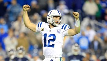 Andrew Luck is playing his best, and has the best team around him