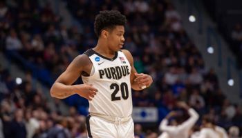 Purdue Boilermakers guard Nojel Eastern (20) during the NCAA Division I Men's Championship second round college basketball game