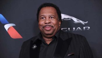 Actor Leslie David Baker attends the 2017 AMD British Academy Britannia Awards at The Beverly Hilton Hotel on October 27, 2017