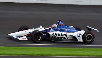 Graham Rahal talks about his two test at the Indianapolis Motor Speedway