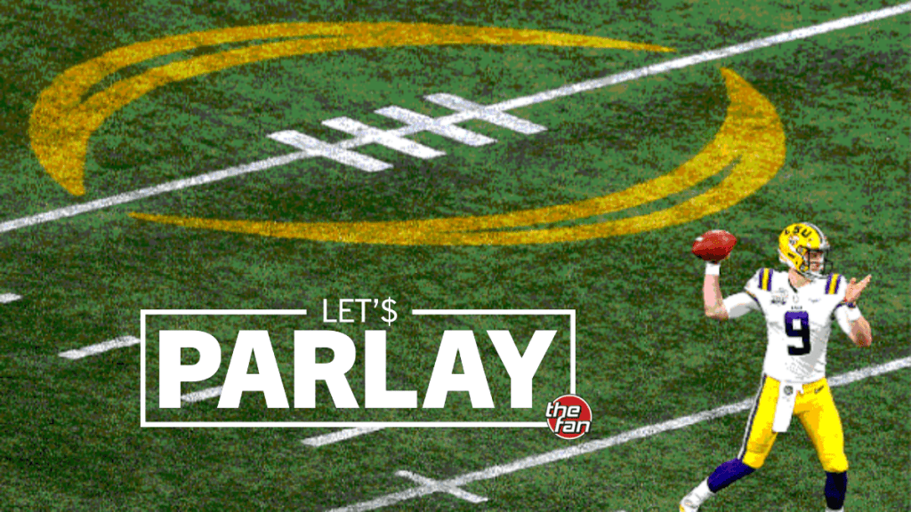 Let's Parlay, The Fan, Joe Burrow throwing a pass at the College Football Playoff semi-final
