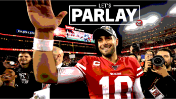 Let's Parlay, The Fan, Jimmy Garappolo waiving to fans after NFC Championship win