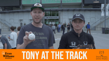 Tony D plays catch with George Steinbrenner in the latest Tony At The Track