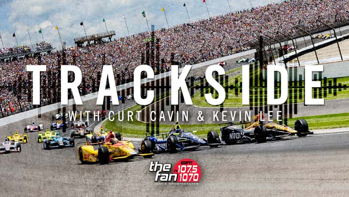 Trackside Cover showing 11 Rows of 3 at the Indy 500