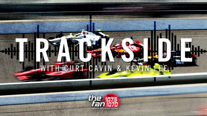 Trackside with Curt and Kevin