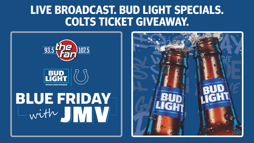 Live Broadcast. Bud Light Specials Colts ticket giveaway