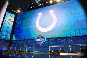 Indianapolis Colts Logo at 2018 NFL Draft