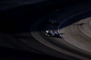 Tony Kanaan in the shadows of the Indy 500