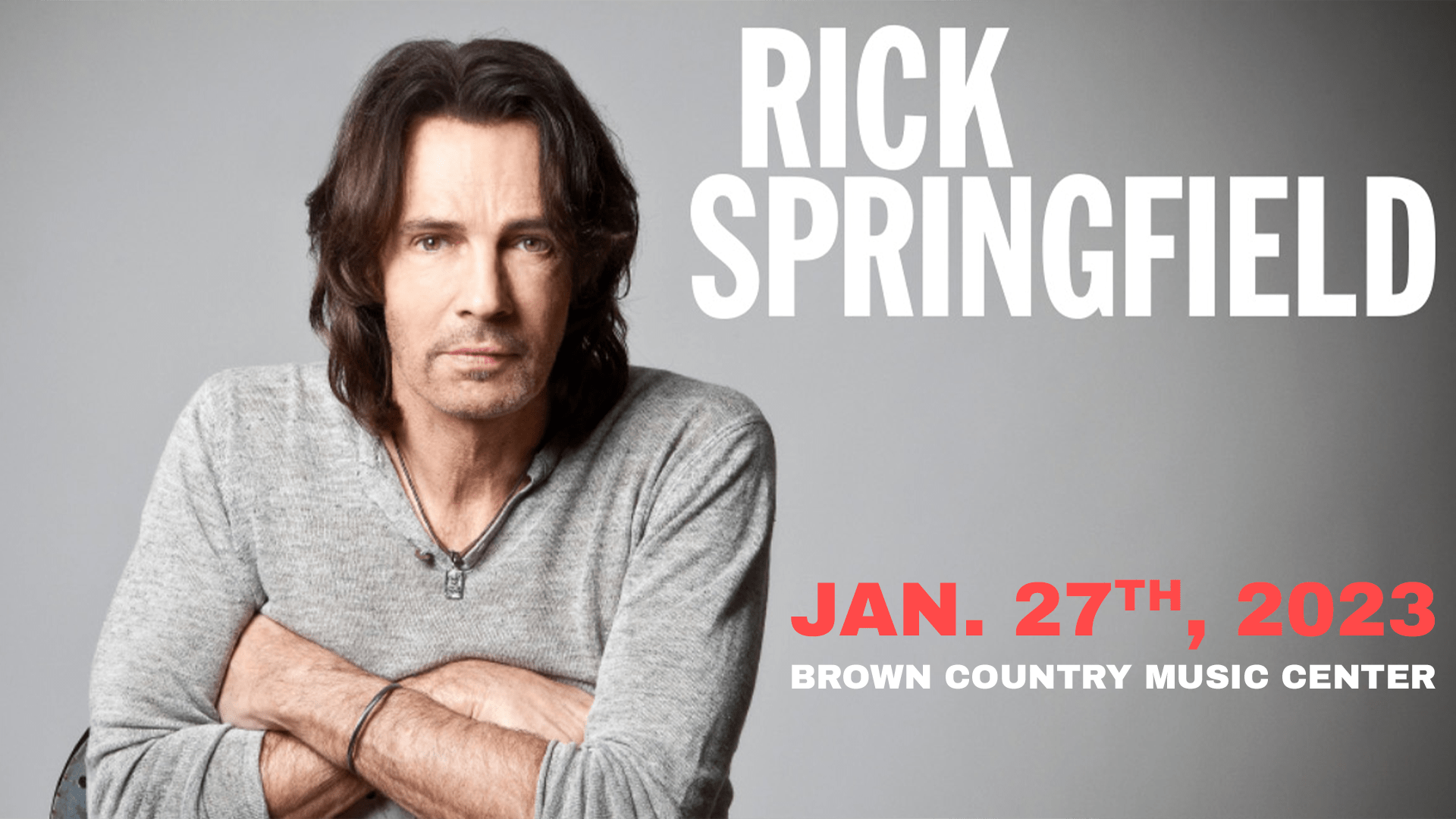 Rick Springfield Is Coming To Brown County Music Center! 93.5 / 107.5