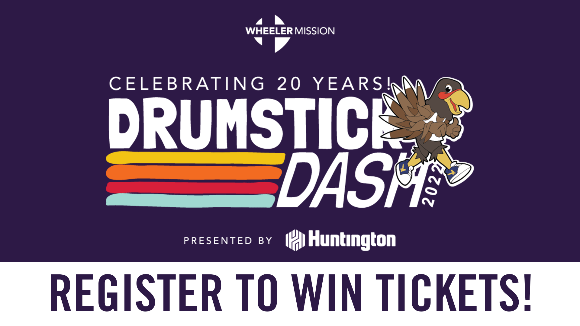 Register To win Tickets To Run In The 2022 Drumstick Dash!