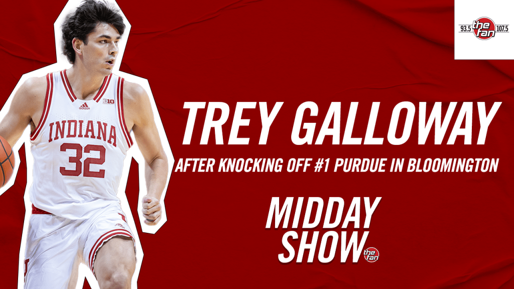 Interview: Tre Galloway Joins The Fan's Midday Show After Defeating #1 Purdue In Bloomington