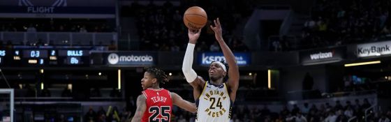 Eastern Conference Recaps, Feb. 15: Buddy Hield Breaks Reggie Millier's  Pacers Single-Season 3-Point Mark In Win Against Chicago Bulls - Sports  Illustrated Miami Heat News, Analysis and More