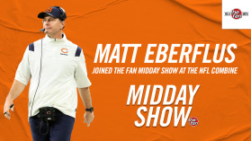 Bear HC Matt Eberflus Joined The Fan Midday Show At The NFL Combine!