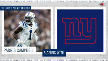 Parris Campbell is signing with the New York Giants