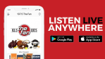 You can now use the mobile app to access all content from our station!