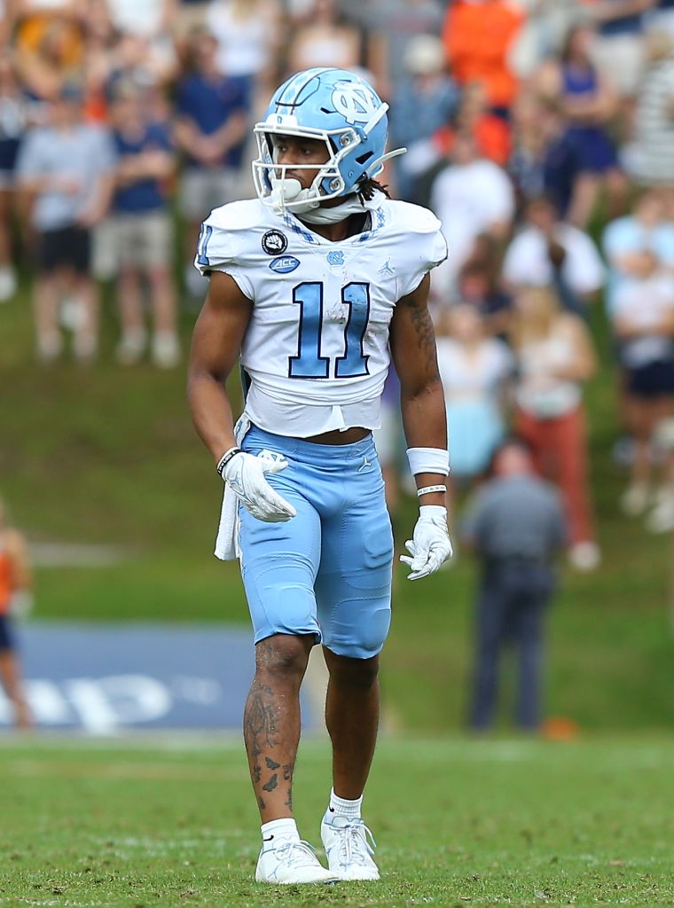 Round 3, Pick 79: North Carolina Wide Receiver Josh Downs (5-10, 175)