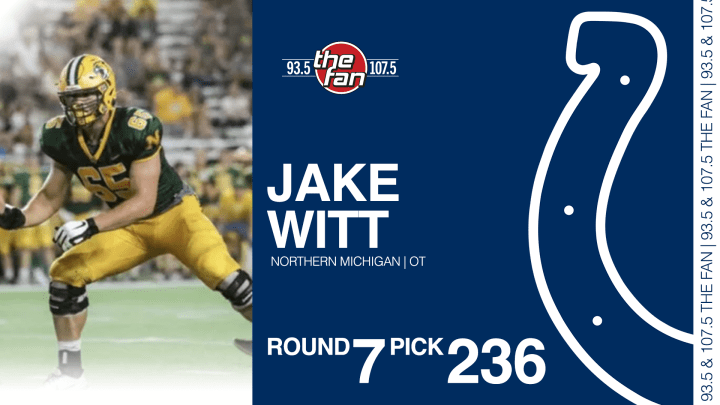 Jake Witt From Northern Michigan that is an Offensive Tackle