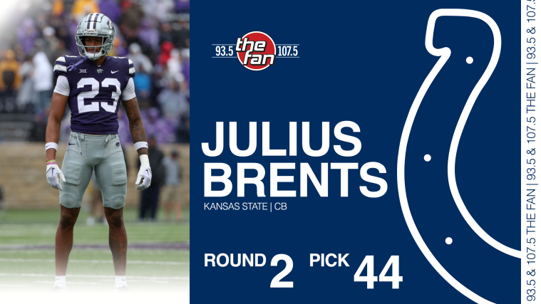 JuJu Brents, Round 2 - Pick 44