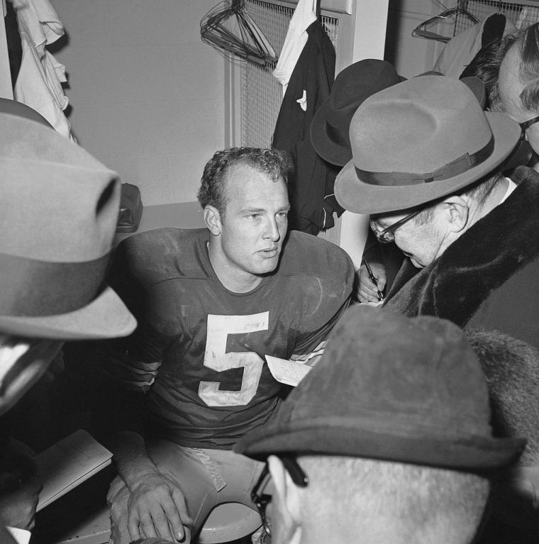 Paul Hornung (1956 Notre Dame Running Back)