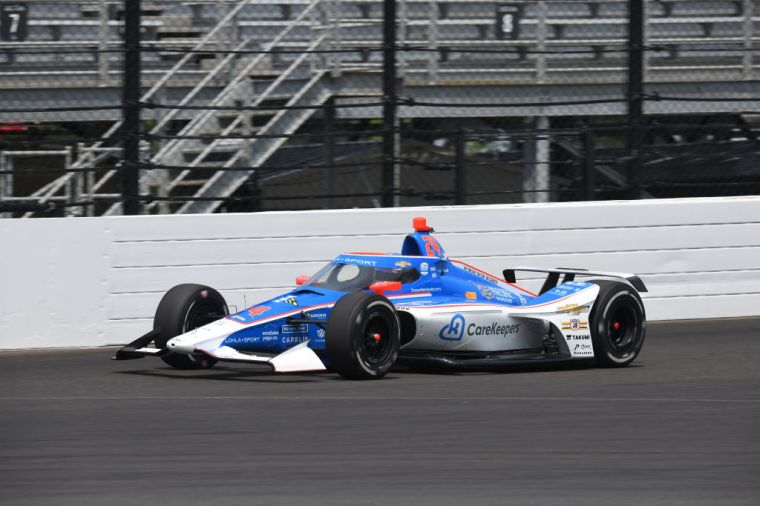 Stefan Wilson (24 Dreyer and Reinbold Racing) Dallara IR12 Chevrolet