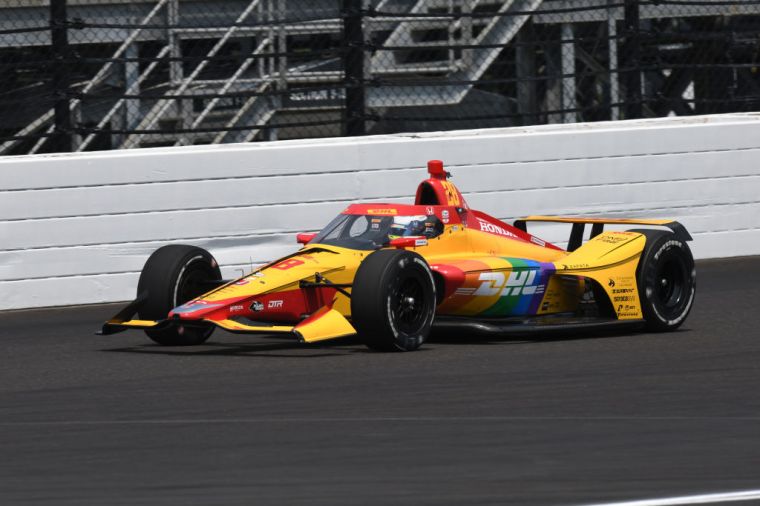Romain Grosjean (#28 Andretti Autosport) Dallara IR12 Honda