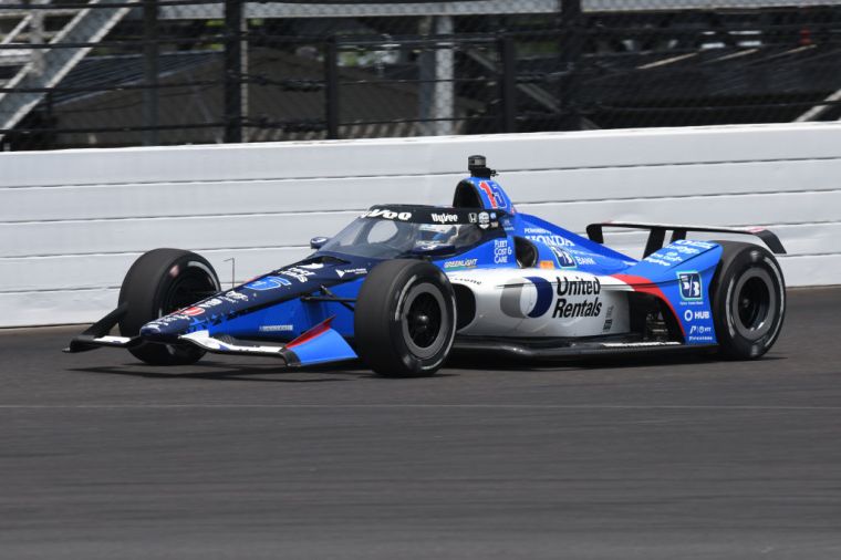 Graham Rahal (#15 Rahal Letterman Lanigan Racing) Dallara IR12 Honda