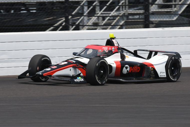 David Malukas (#18 Dale Coyne Racing) Dallara IR12 Honda