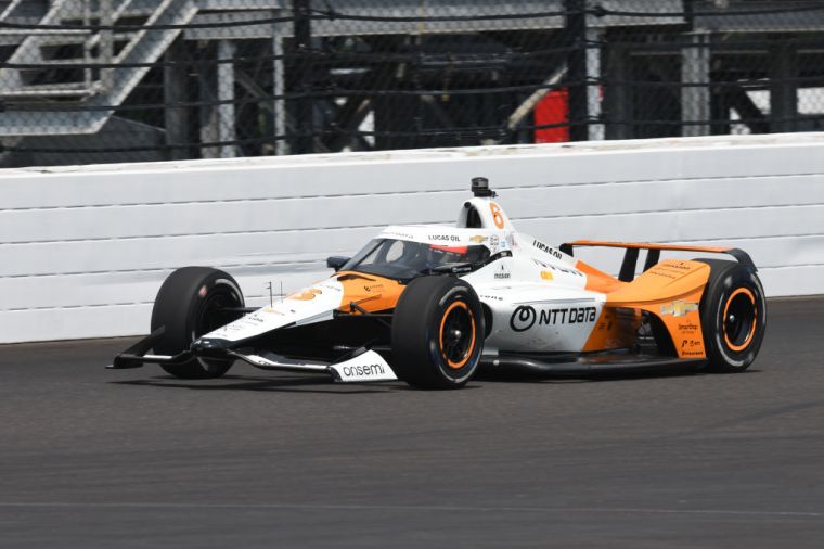 Felix Rosenqvist (#6 Arrow McLaren SP) Dallara IR12 Chevrolet