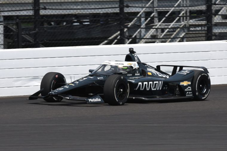Patricio O'Ward (#5 Arrow McLaren SP) Dallara IR12 Chevrolet