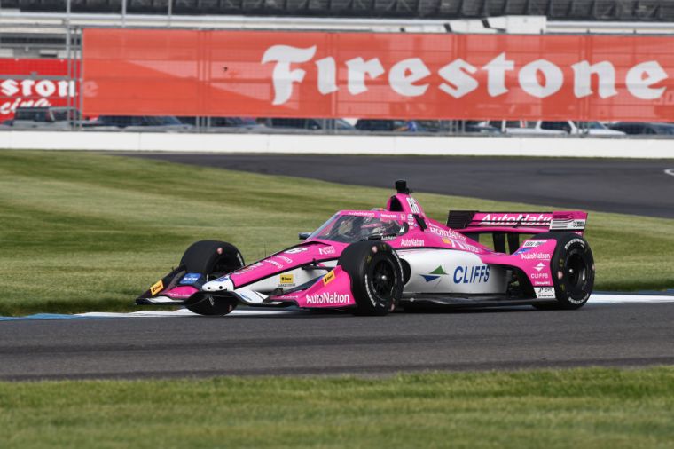 Helio Castroneves (#06 Meyer Shank Racing) Dallara IR12 Chevrolet