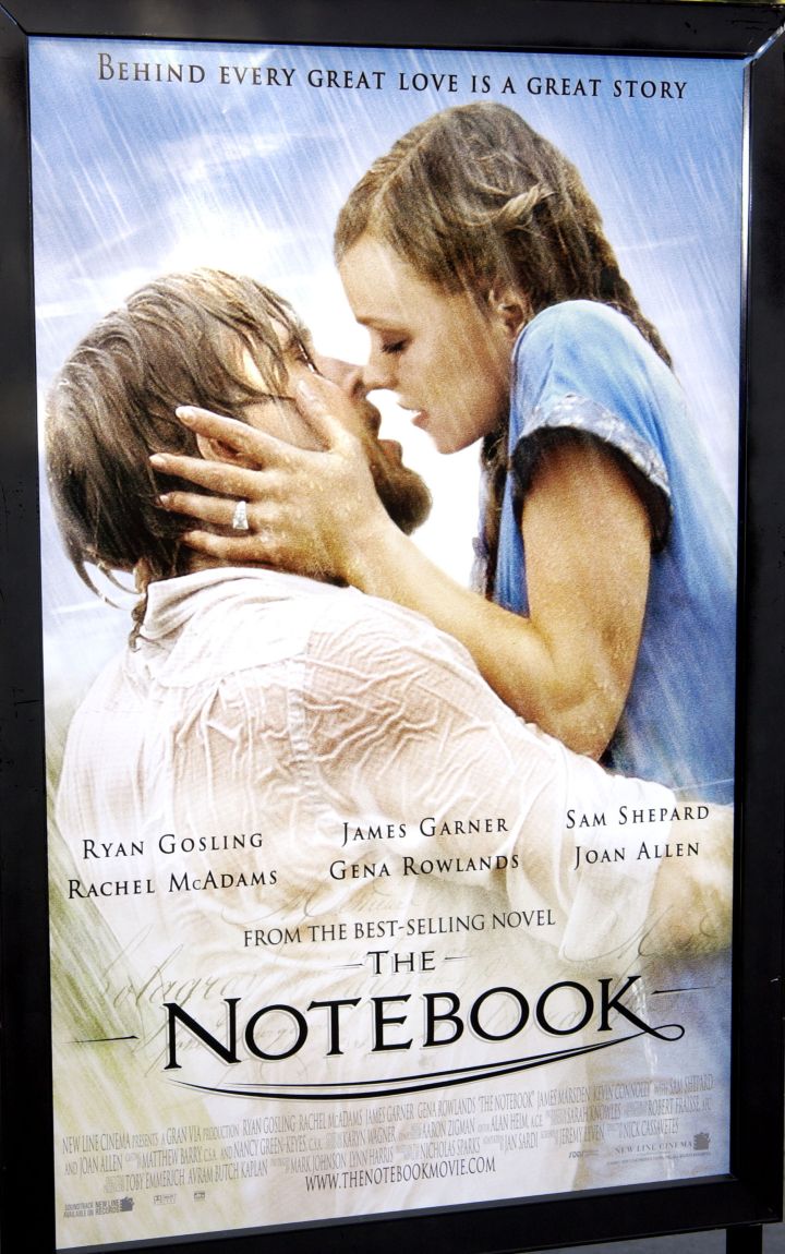 Butler is also a big fan of romantic comedies and has cited "The Notebook" as one of his all-time favorite movies.