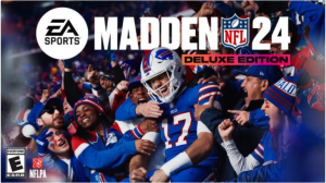 NFL Madden 2024 Reveal QB Josh Allen as the Cover Player for the game coming outi n august