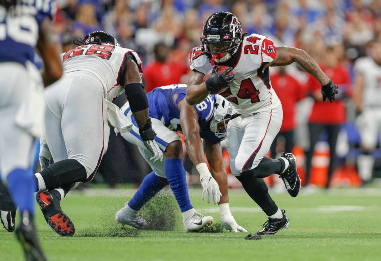 The Indianapolis Colts are 15-2 against the Atlanta Falcons all-time.