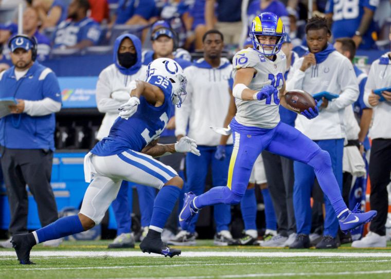 The Indianapolis Colts are 23-20-2 against the Las Angeles Rams all-time.