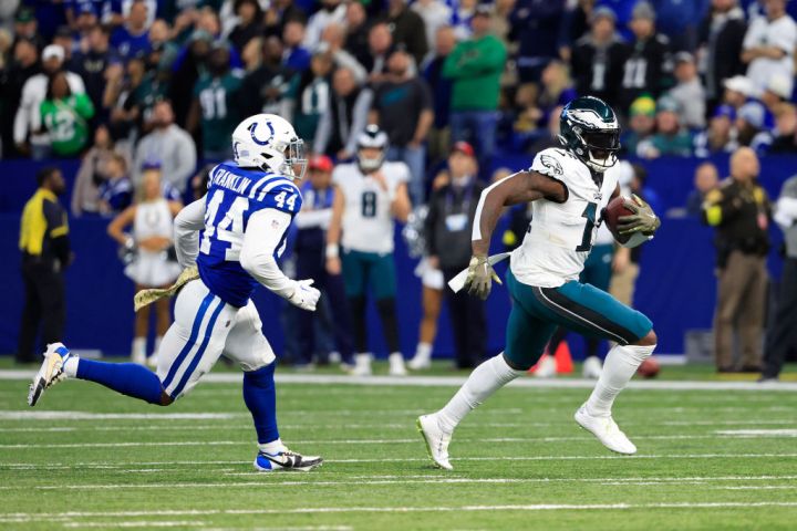 The Indianapolis Colts are 10-10 against the Philadelphia Eagles all-time.