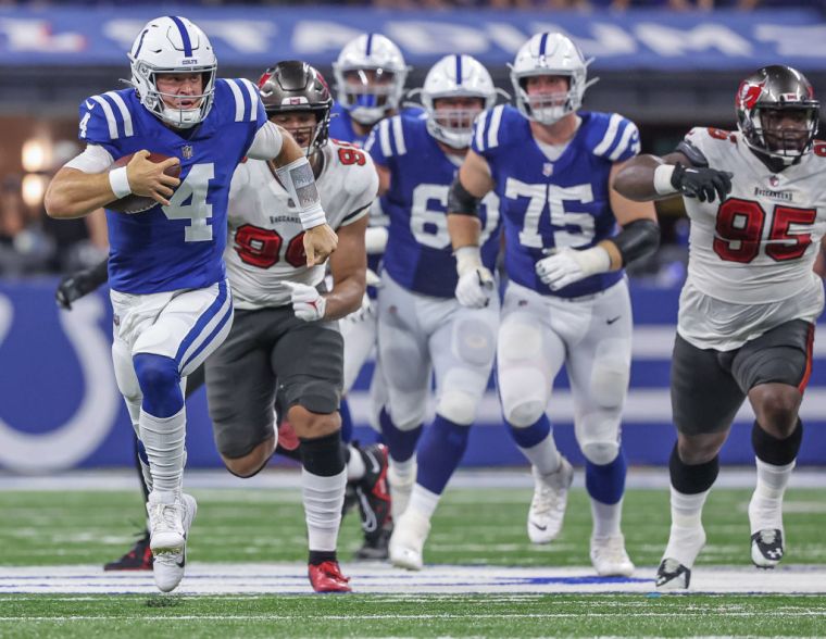 The Indianapolis Colts are 8-7 against the Tampa Bay Buccaneers all-time.