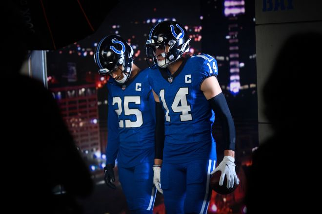 Colts Unveil Black Helmet New 'Indiana Nights' Alternate Uniform