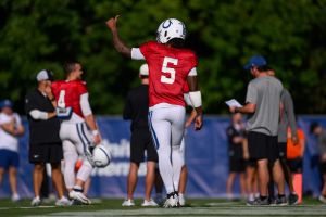 NFL: AUG 16 Indianapolis Colts Training Camp