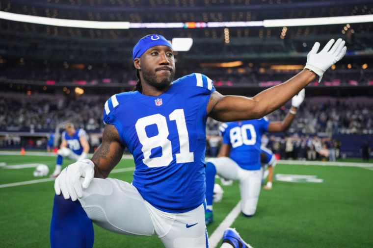 Tight Ends (7): Mo Alie-Cox, Pharaoh Brown, Kylen Granson, Will Mallory*, Drew Ogletree, Ricky Seals-Jones, Jelani Woods