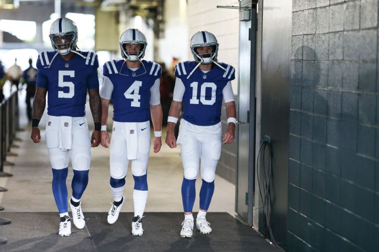 Quarterbacks (3): Sam Ehlinger, Gardner Minshew, Anthony Richardson*