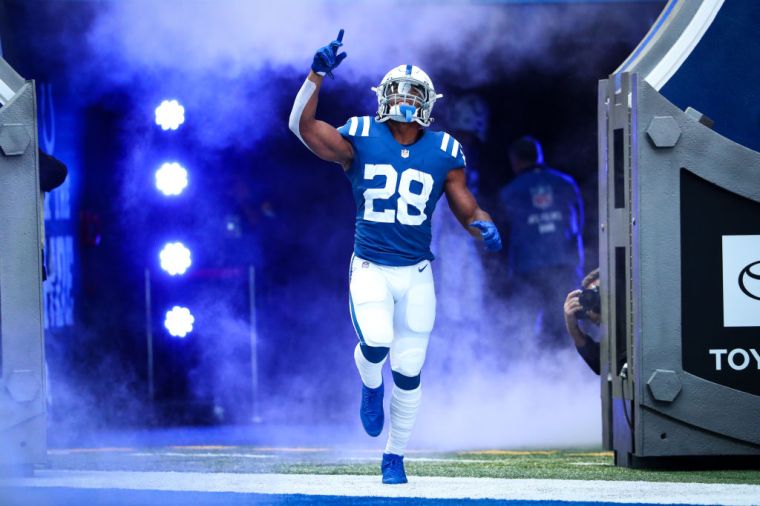 Running Backs (6): Jake Funk, Evan Hull*, Jason Huntley, Deon Jackson, Zack Moss, Jonathan Taylor