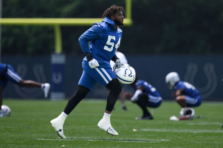 Defensive Line (11): Adetomiwa Adebawore*, Taven Bryan, DeForest Buckner, Samson Ebukam, Eric Johnson II, Isaiah Land*, Tyquan Lewis, Jacob Martin, Dayo Odeyingbo, Kwity Paye, Grover Stewart