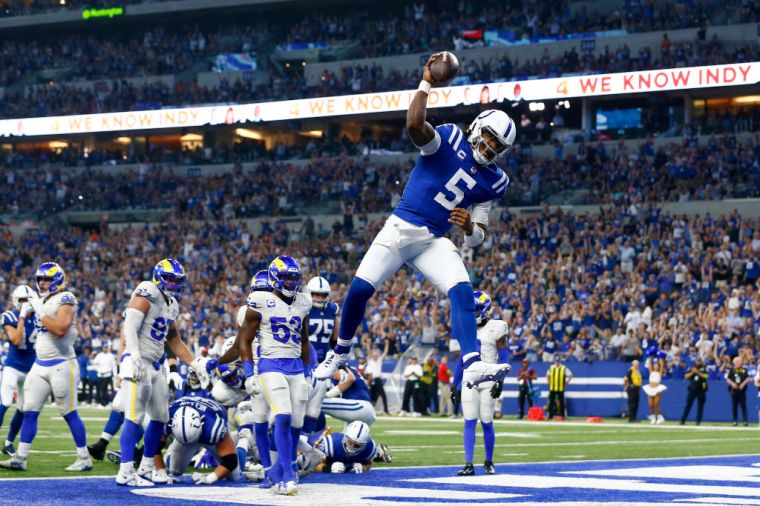 Hits: Anthony Richardson Late