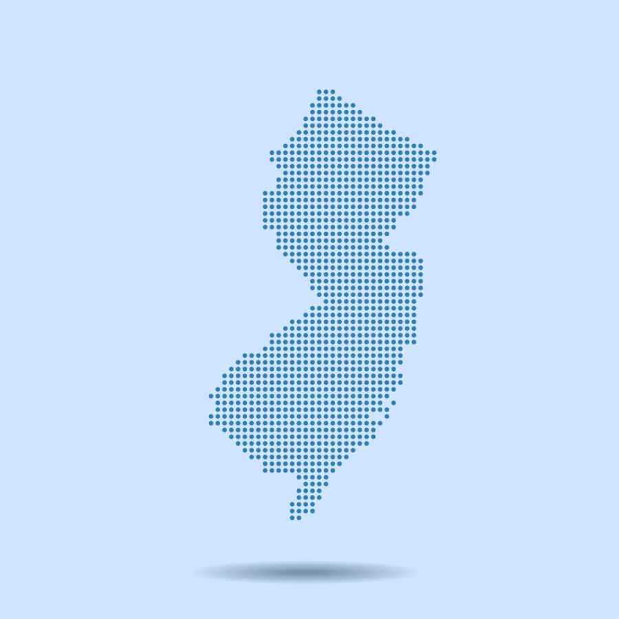 New Jersey map