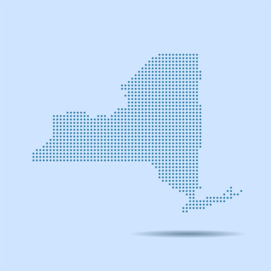 New York map
