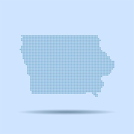 Iowa map