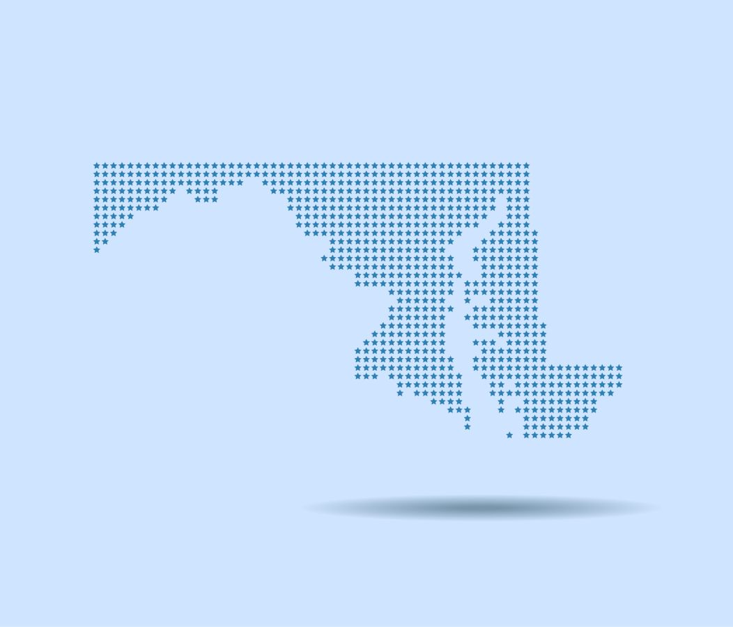 Maryland map