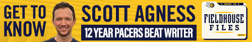 Scott Agness 12 year pacers beat writer helps us with Pacers
