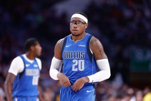 Richaun Holmes #20 of Dallas Mavericks